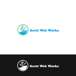 Logo Design by Faisal Amin for Scott Web Works | Design: #3269338