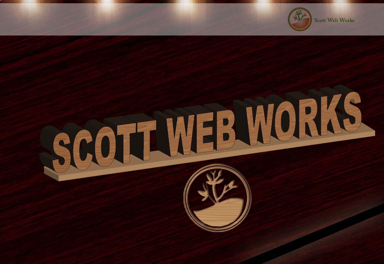 Logo Design by Faisal Amin for Scott Web Works | Design #3290213