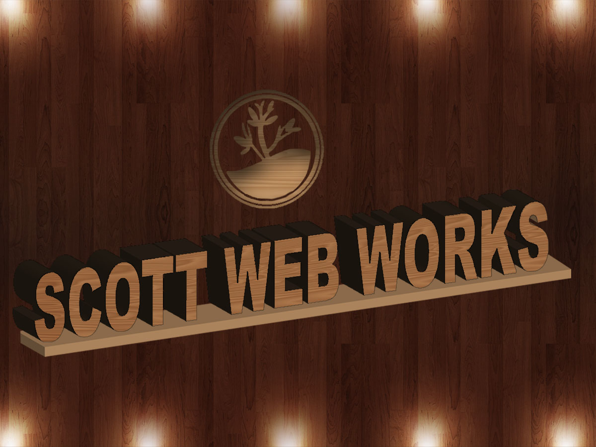 Logo Design by Faisal Amin for Scott Web Works | Design #3290391