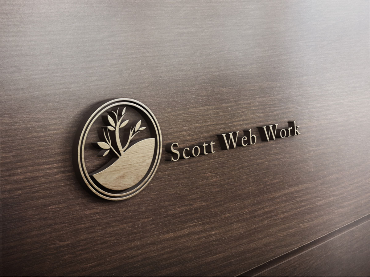 Logo Design by Faisal Amin for Scott Web Works | Design #3292382