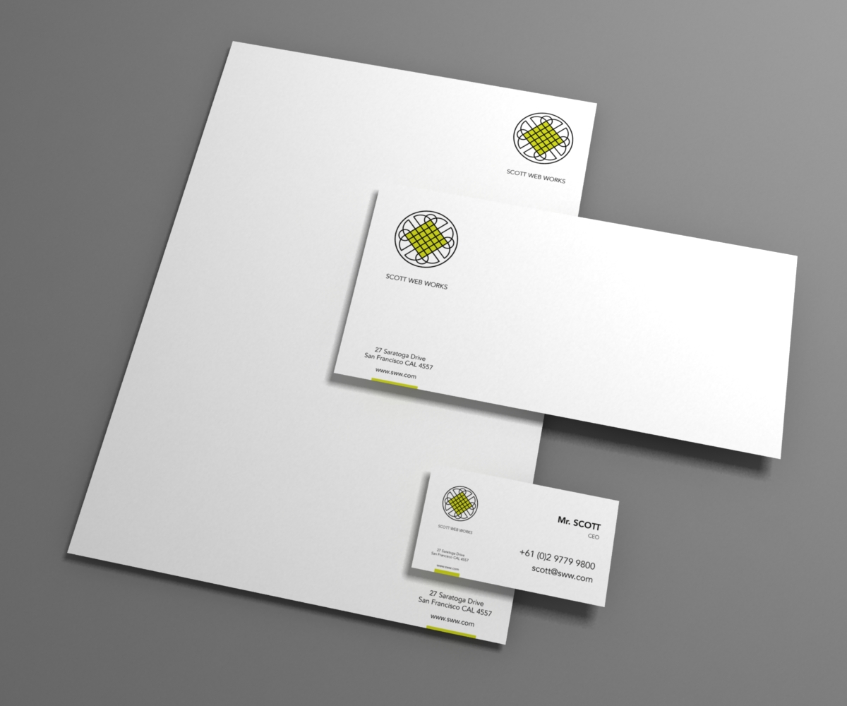 Logo Design by papaukke for Scott Web Works | Design #3277143