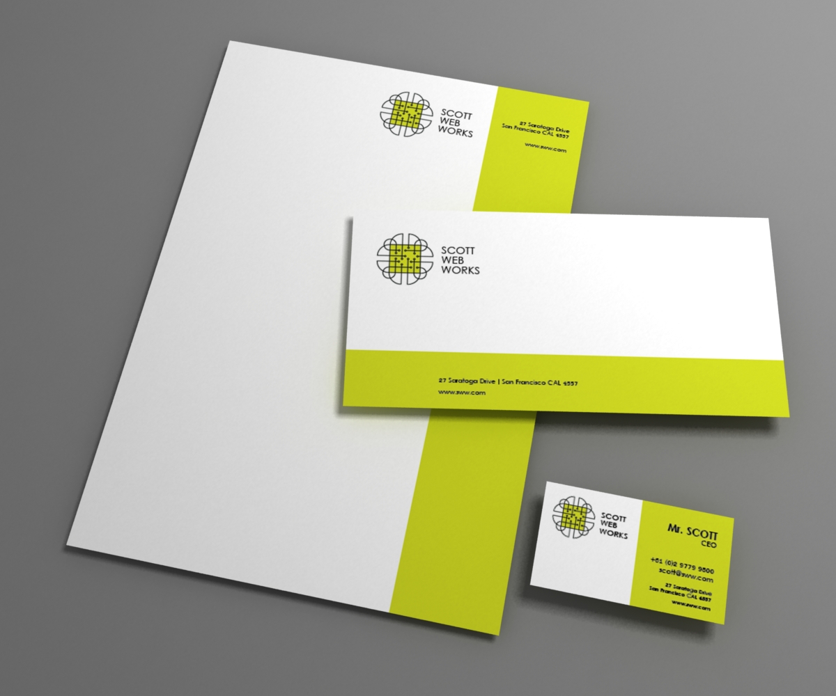 Logo Design by papaukke for Scott Web Works | Design #3277187