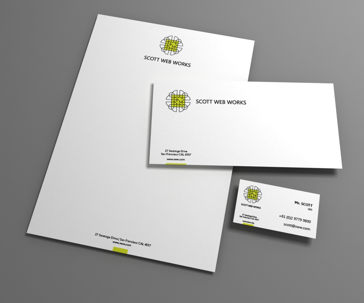 Logo Design by papaukke for Scott Web Works | Design #3284943