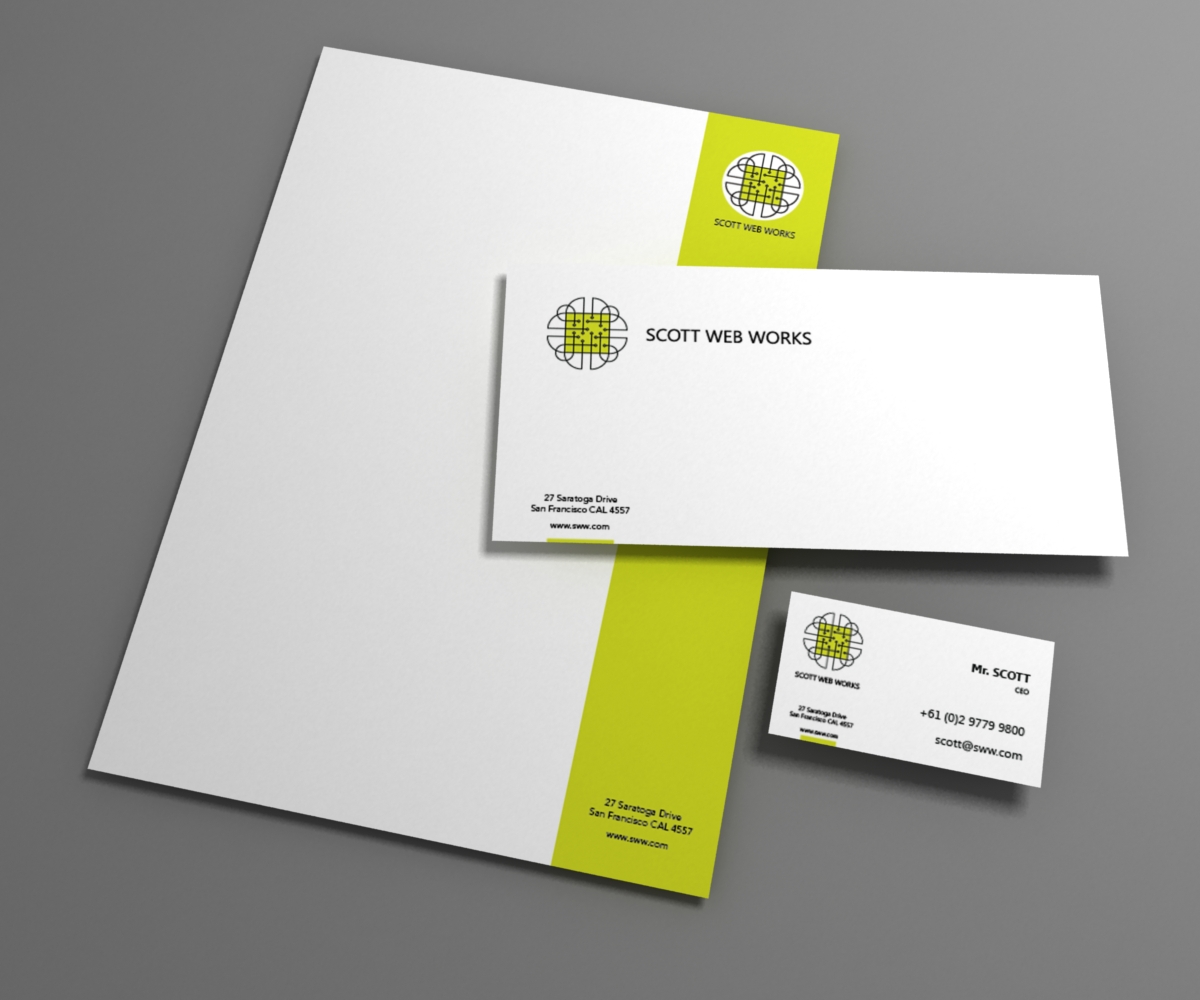 Logo Design by papaukke for Scott Web Works | Design #3284979