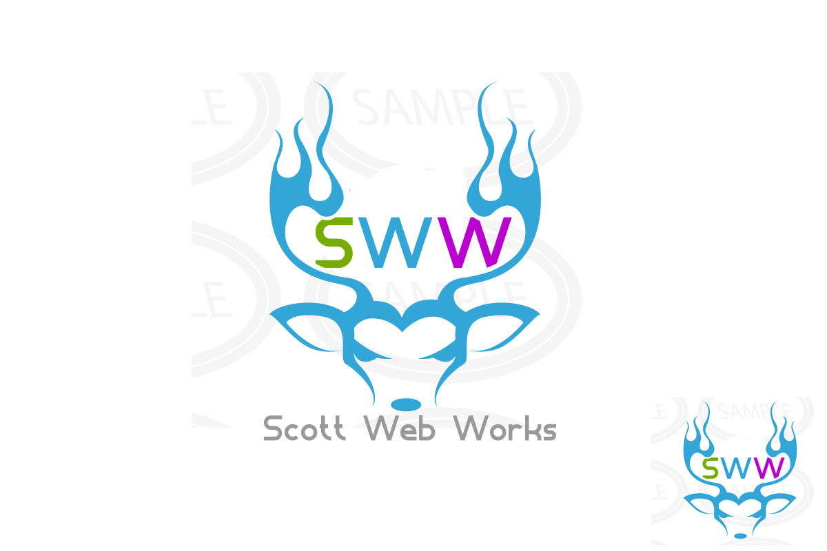 Logo Design by Dynamic for Scott Web Works | Design #3264240