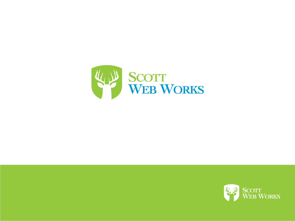 Logo Design by Atvento Graphics for Scott Web Works | Design #3275182