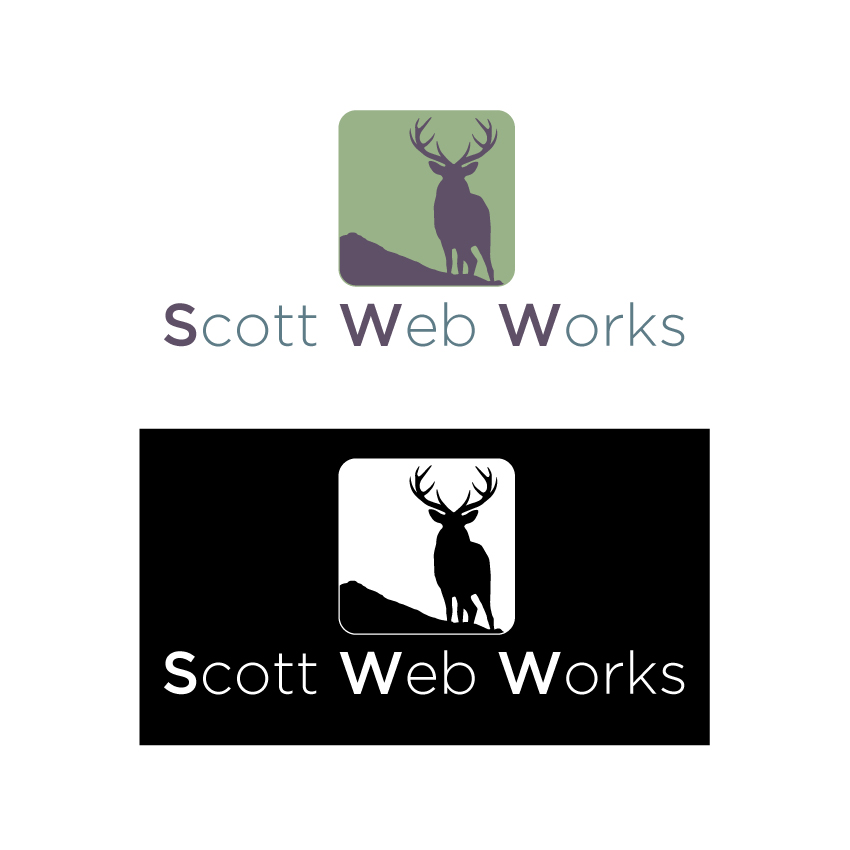 Logo Design by Digital Antelope for Scott Web Works | Design #3256024