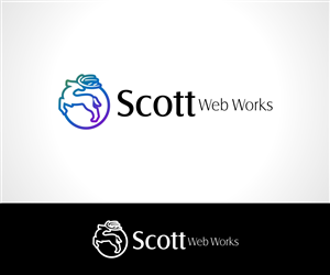 Diseño de Logo por Edu Morente para Scott Web Works | Diseño #3251215