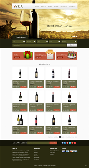 Web Design by pb for this project | Design: #3255093