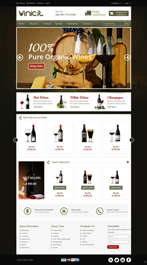 Web Design by pb for this project | Design: #3255130