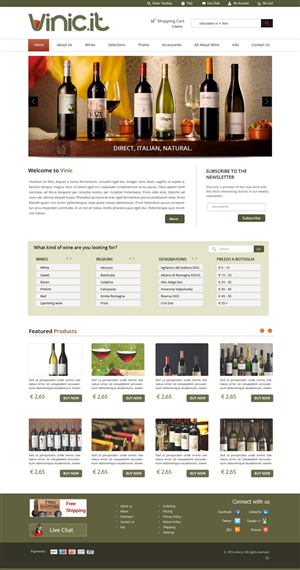 Web Design by pb for this project | Design: #3255154