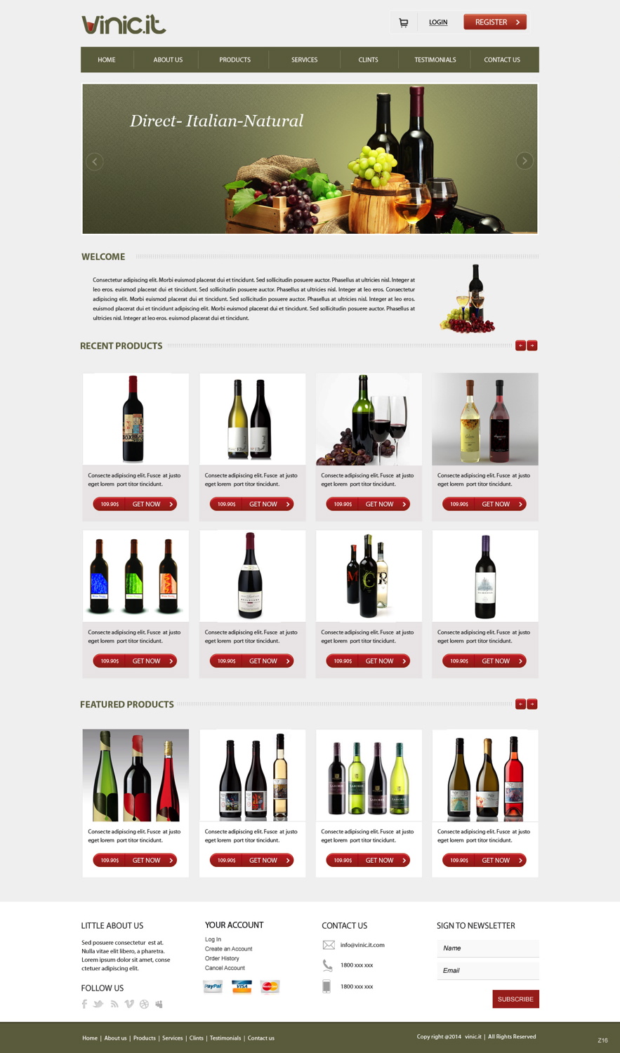 Web Design by pb for this project | Design #3255165