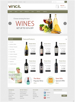 Web Design by pb for this project | Design: #3255178