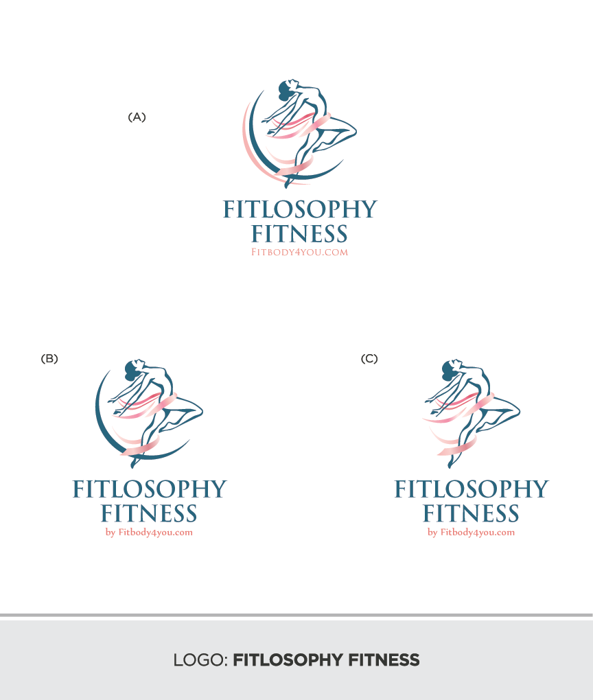 Diseño de Logo por moyez khan para Fitlosophy Fitness | Diseño #3251970