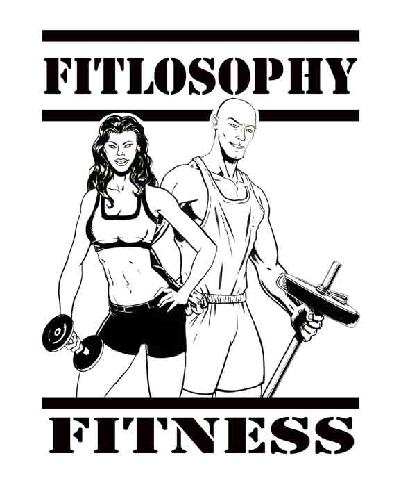 Logo Design by Vpozzi for Fitlosophy Fitness | Design #3262215