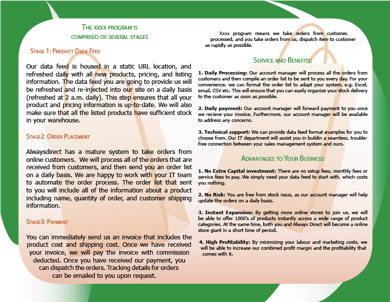 Diseño de Brochure por Kings Bishop Design para este proyecto | Diseño #74765