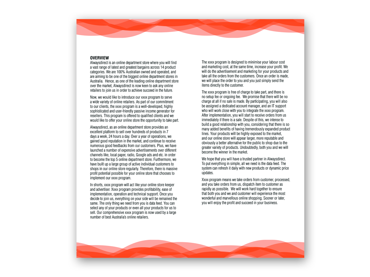 Design de Brochure par C Corner pour ce projet | Design #74335
