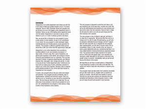 Design de Brochure par C Corner pour ce projet | Design : #74335