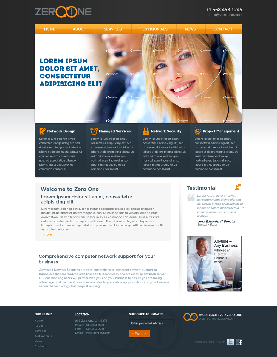 WordPress-Design von Mayank Patel für dieses Projekt | Design #797348