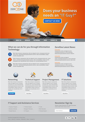 Wordpress Design by CreativeIyke