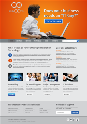 Wordpress Design by CreativeIyke.com for this project | Design #810142