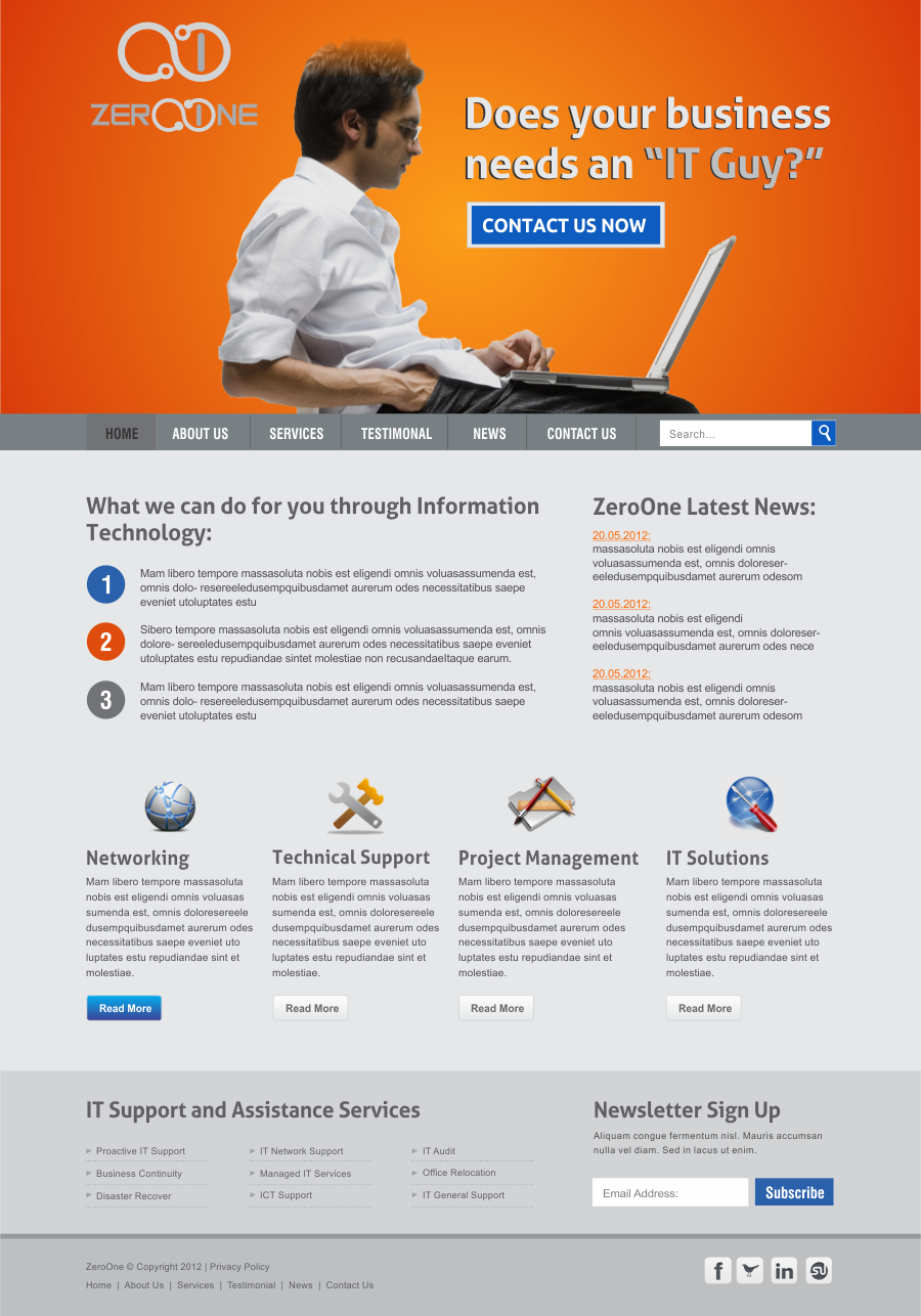 WordPress-Design von CreativeIyke für dieses Projekt | Design #810144