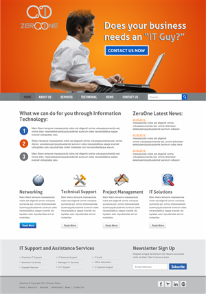 WordPress-Design von CreativeIyke für dieses Projekt | Design: #810148