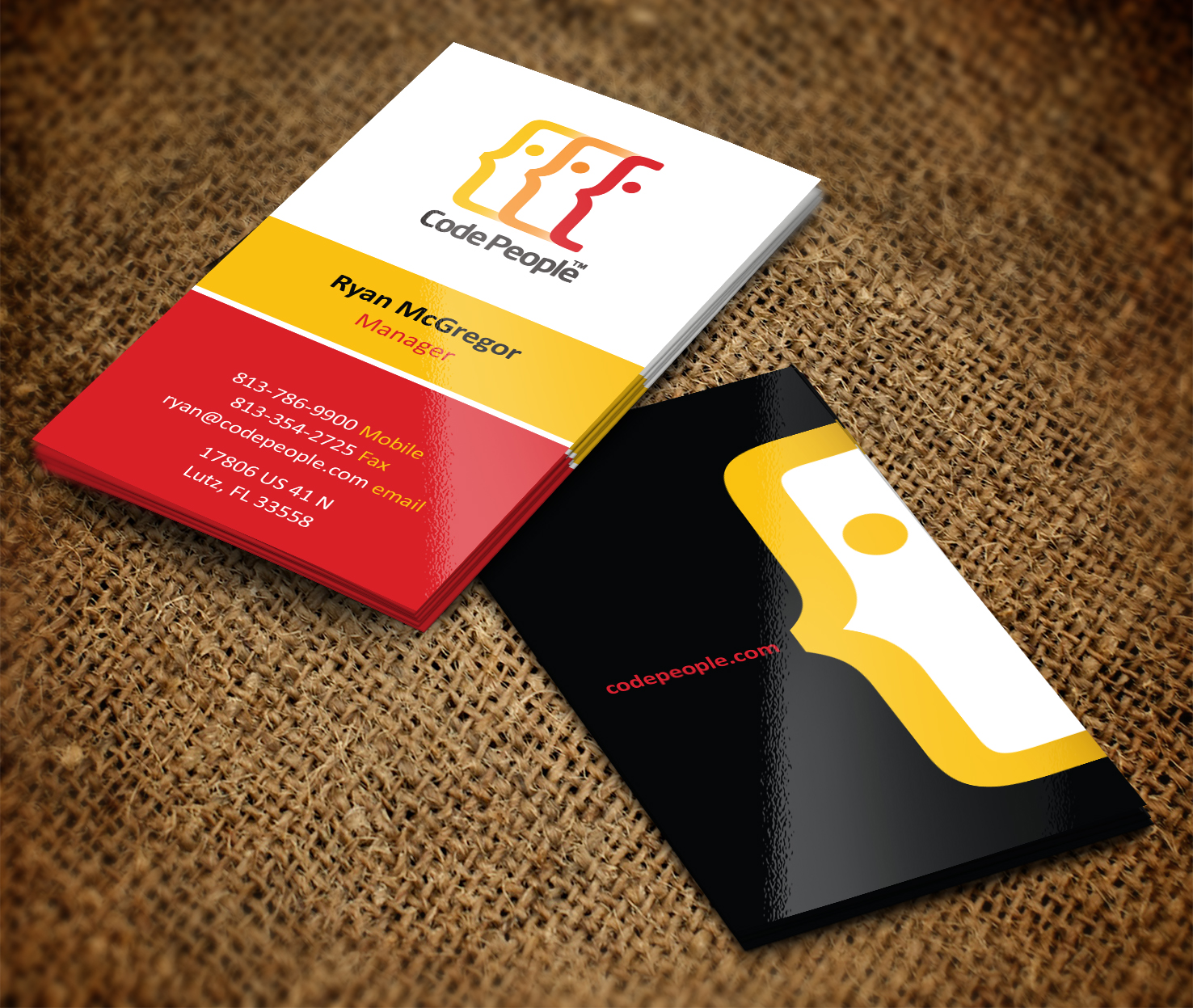 Visitenkarten-Design von pecas für dieses Projekt | Design #3256329