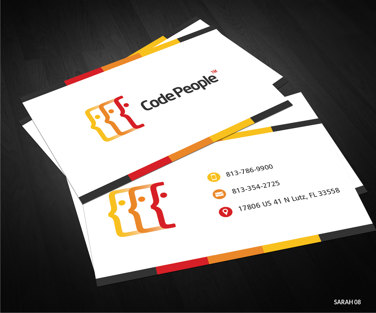 Business Card Design by Sarah Haroon for this project | Design #3257503