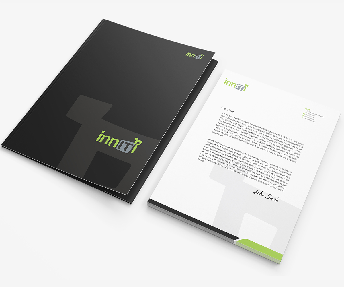 Letterhead Design by Owtee-TheDreamer. for Inniti Pty Ltd | Design #3295903