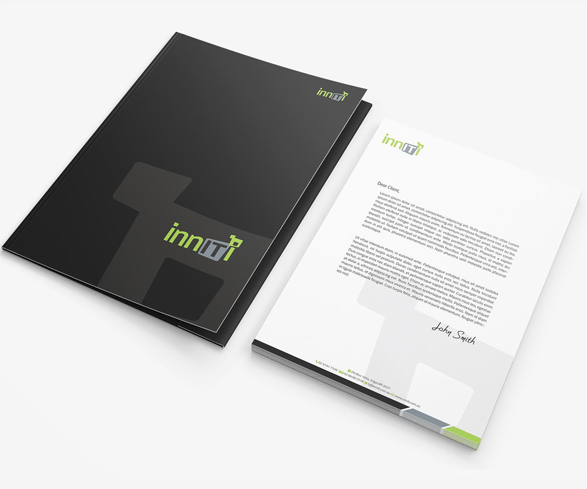 Diseño de Membrete por Owtee-TheDreamer. para Inniti Pty Ltd | Diseño #3296012
