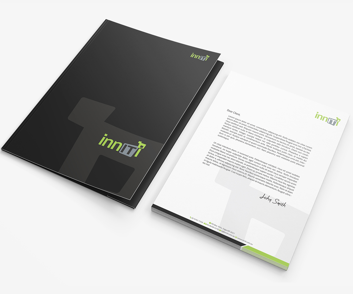 Diseño de Membrete por Owtee-TheDreamer. para Inniti Pty Ltd | Diseño #3296014