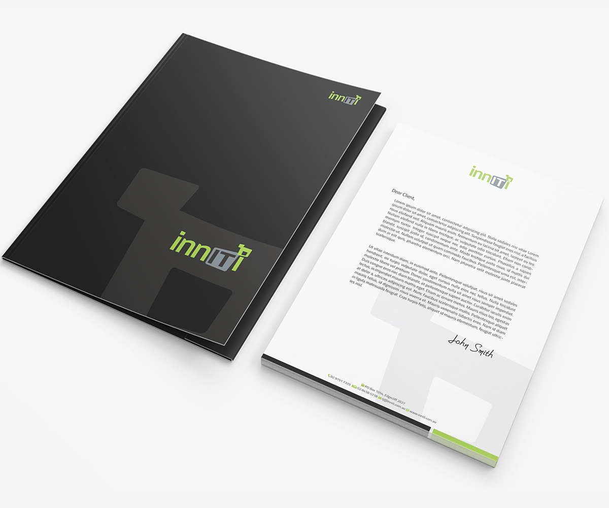 Diseño de Membrete por Owtee-TheDreamer. para Inniti Pty Ltd | Diseño #3296023