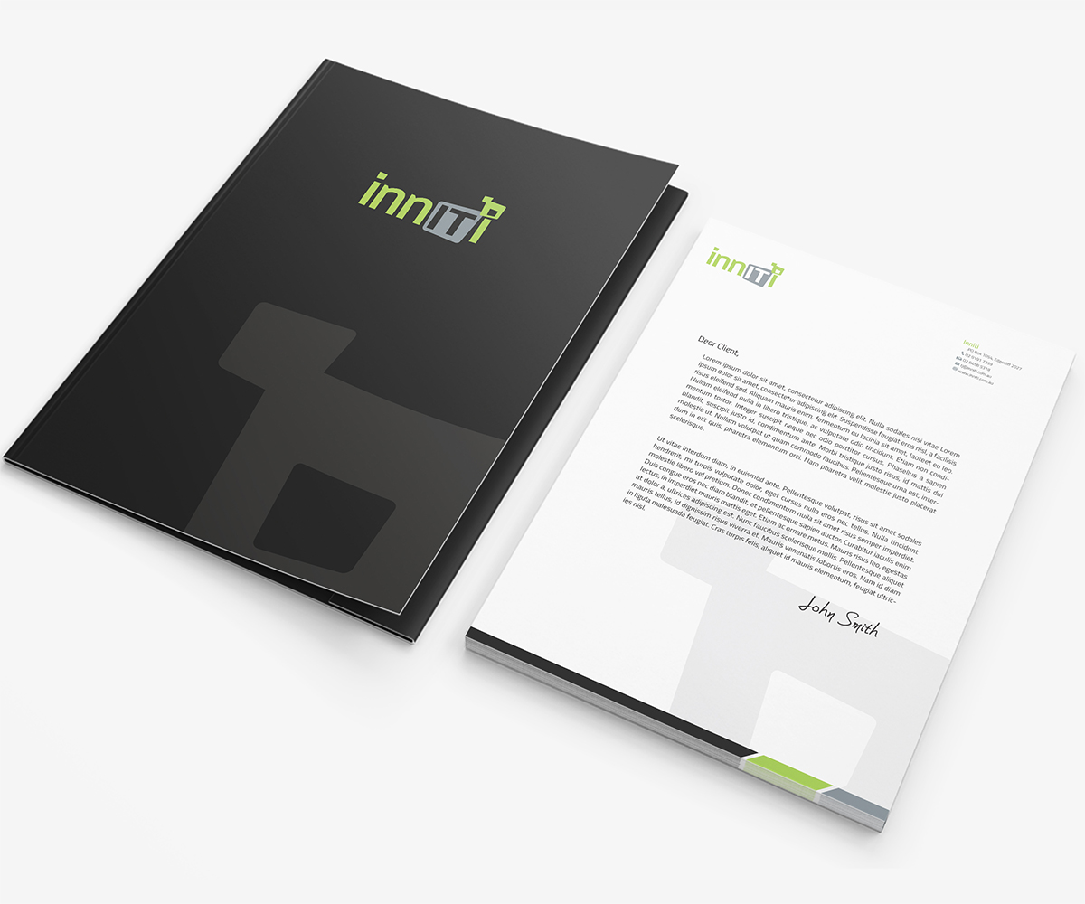 Diseño de Membrete por Owtee-TheDreamer. para Inniti Pty Ltd | Diseño #3347657