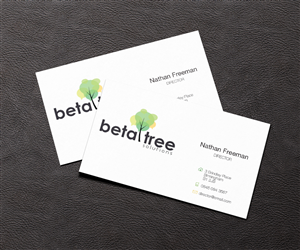 Business Card Design by F!or for Beta Tree Solutions | Design: #4507338