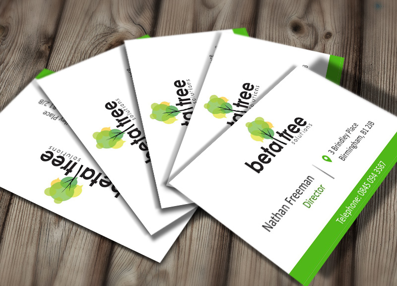 Diseño de Tarjeta de Presentación por Abikasirajan para Beta Tree Solutions | Diseño #4490017