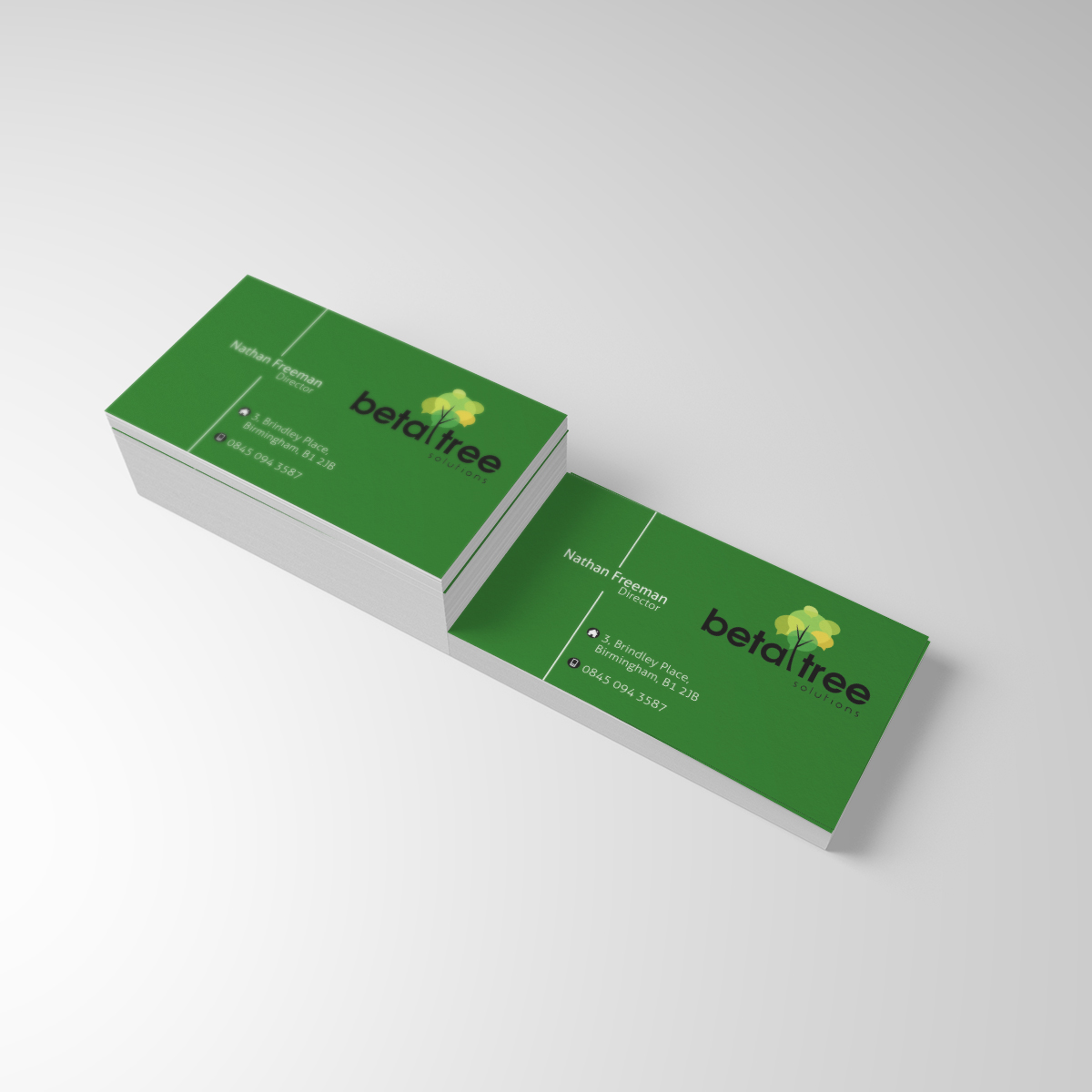 Business Card Design by dkthedon for Beta Tree Solutions | Design #4506145