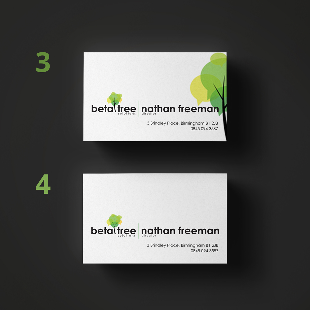 Business Card Design by stoodio.id for Beta Tree Solutions | Design #4457254