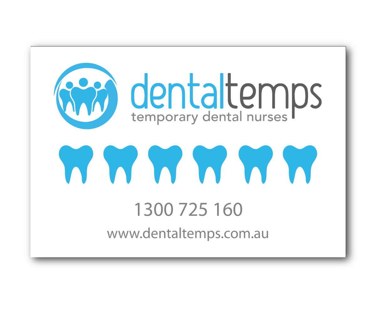 Advertisement Design by jasmineraecowleydesign for www.dentaltemps.com.au | Design #3250209