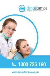Advertisement Design by Maria R. for www.dentaltemps.com.au | Design #3308566