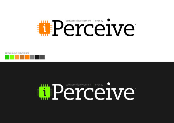 Logo Design by Alistair Price for iPerceive | Design #75076