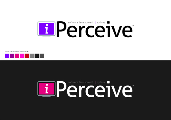 Logo Design by Alistair Price for iPerceive | Design #75077