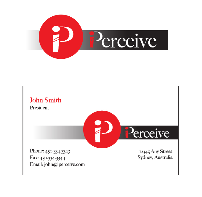 Logo Design by Jessica Wilding for iPerceive | Design #74601