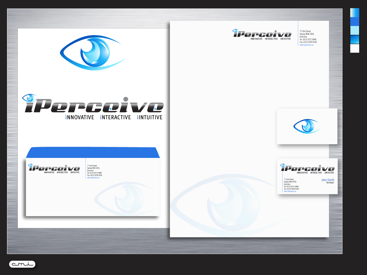 Logo Design by WAkland for iPerceive | Design #74859