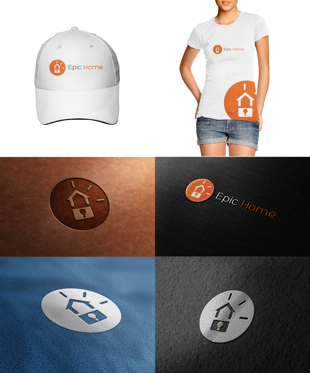 Logo Design by Actime for Epic Home Inc. | Design #3311684