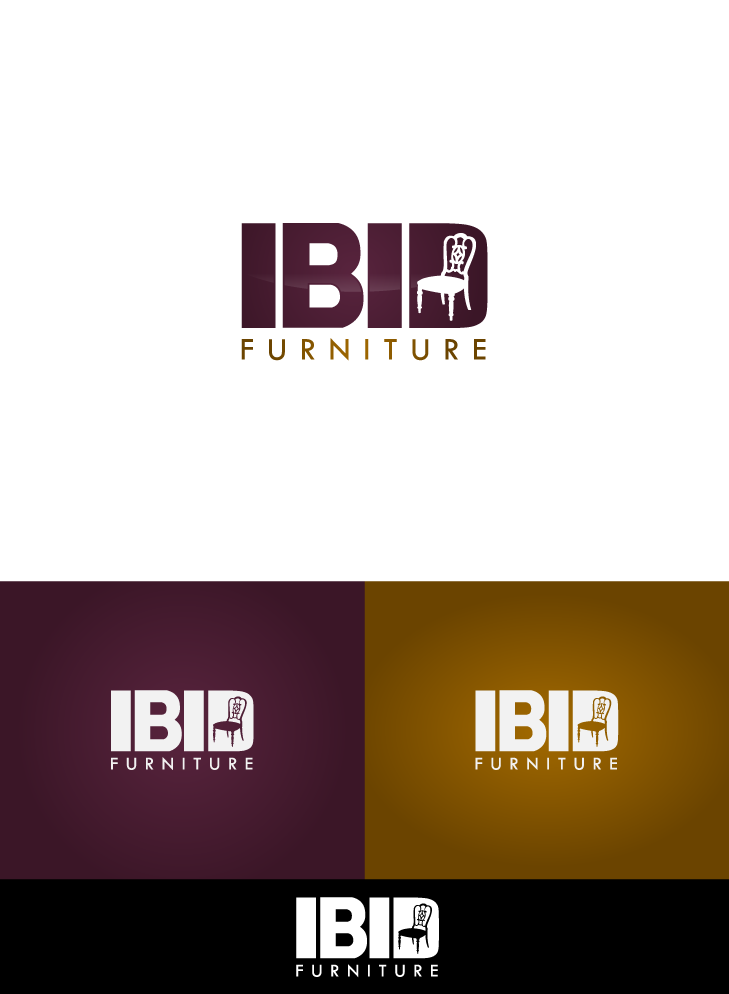 Logo Design by pecellele for IBid Furniture | Design #809345