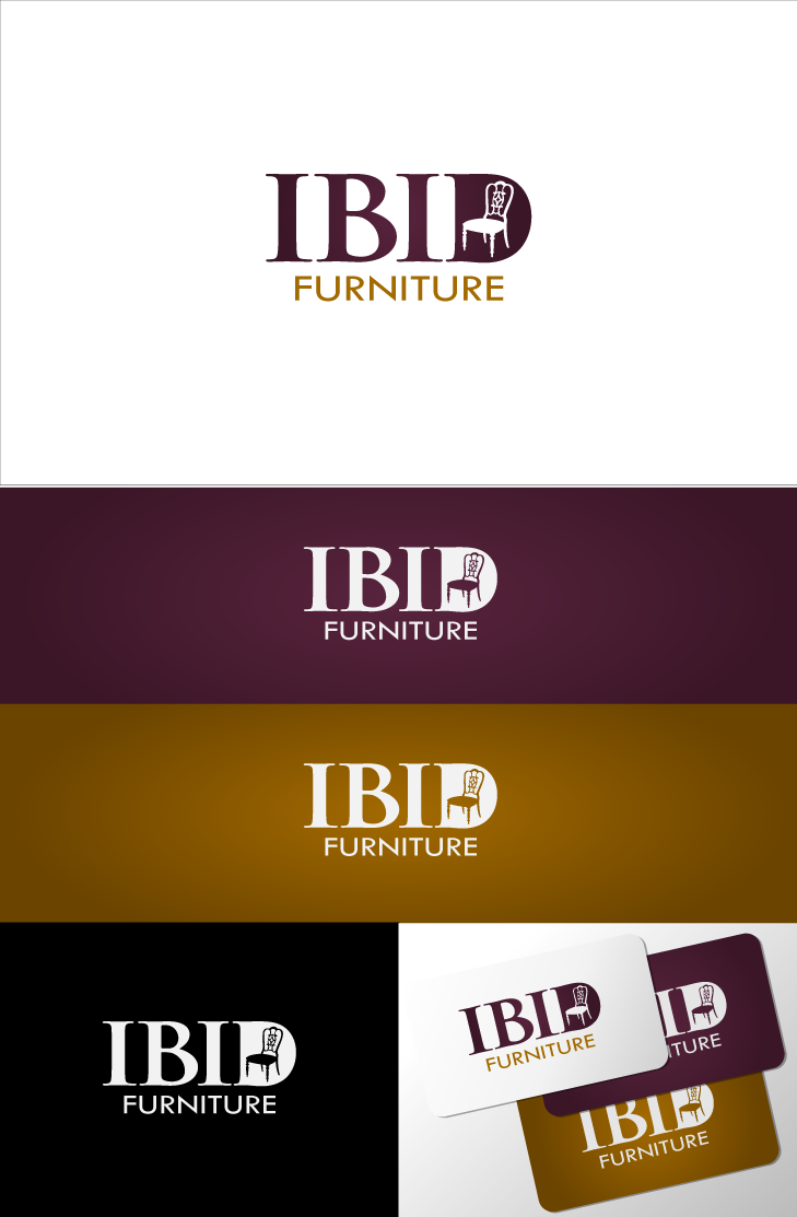 Logo Design by pecellele for IBid Furniture | Design #809383
