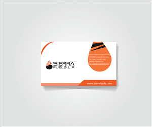 Business Card Design by Hamiz Imran for Sierra Fuels | Design: #3252167