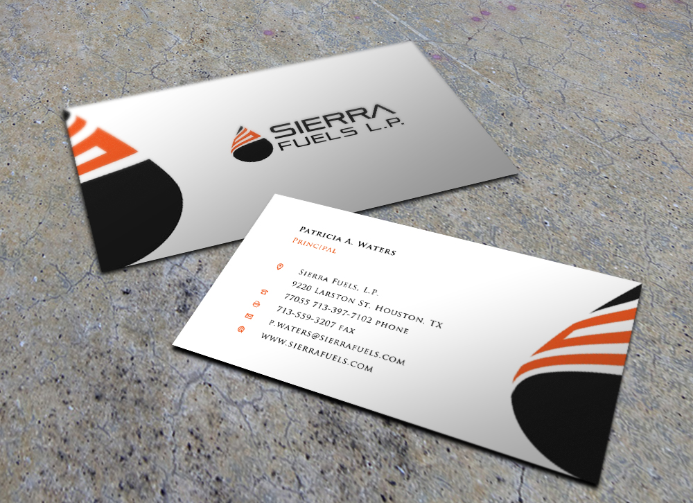 Business Card Design by Eggo May P for Sierra Fuels | Design #3253108