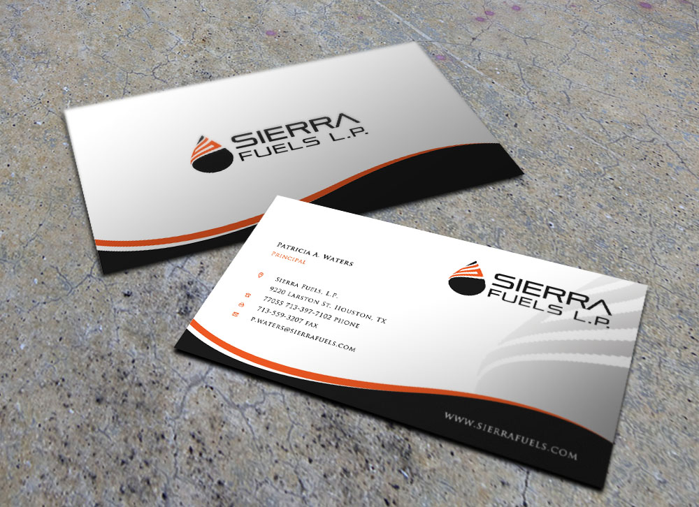 Business Card Design by Eggo May P for Sierra Fuels | Design #3255257